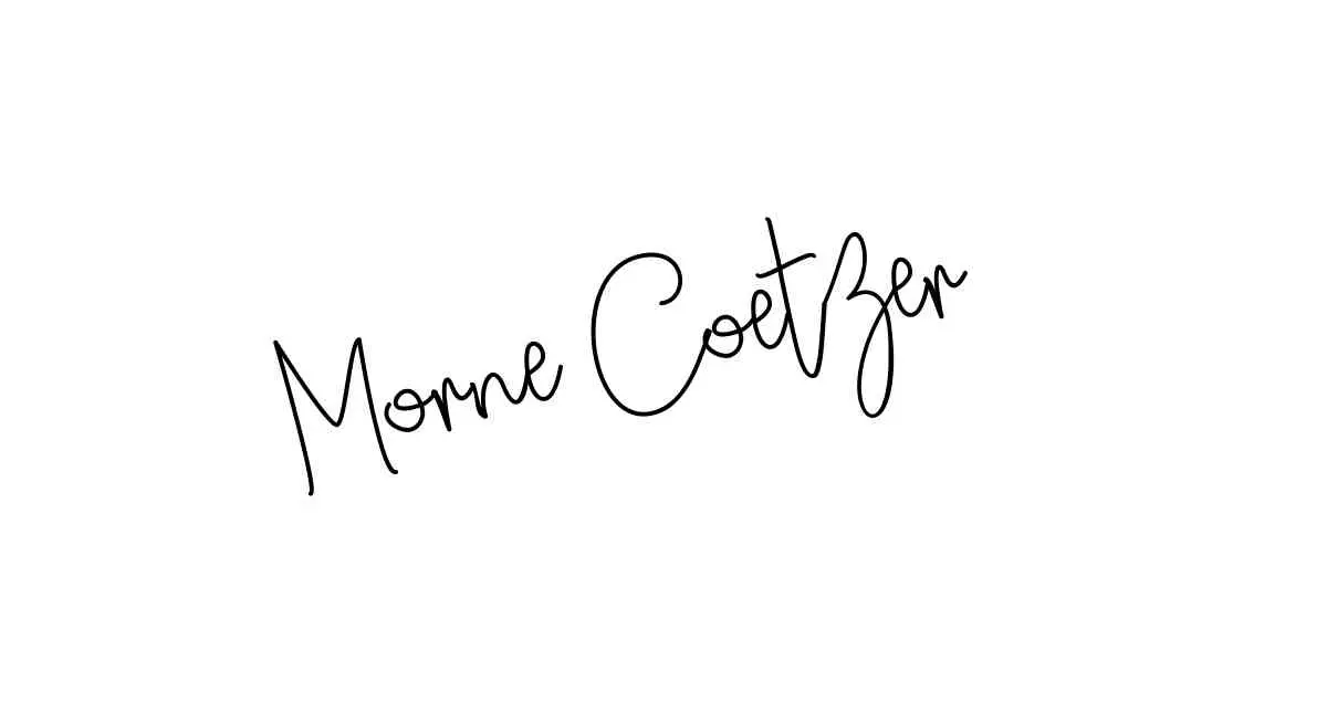 Morne Coetzer name signatures